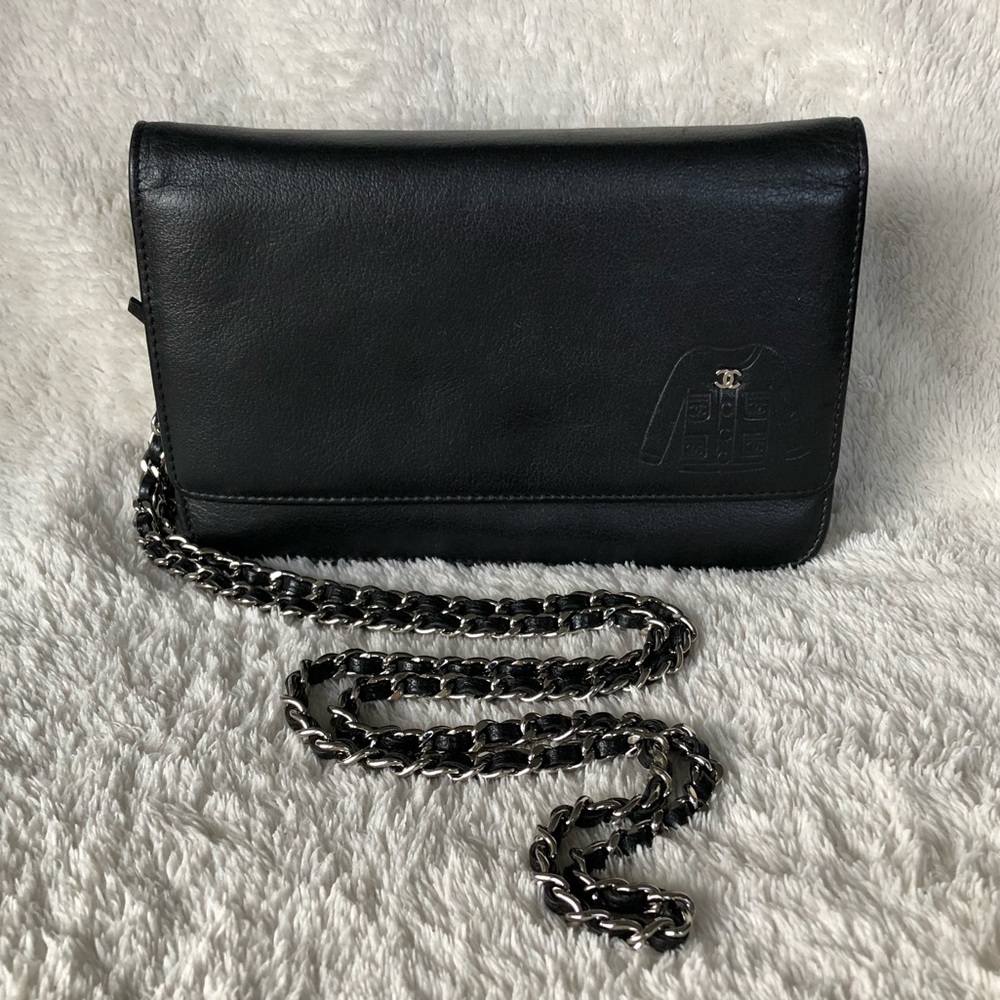 🌟RARE🌟CHANEL Wallet On Chain, Cross body bag - Picture 4 of 8